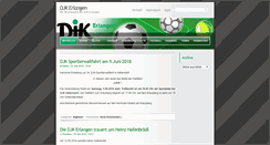 Desktop Screenshot of djk-erlangen.de